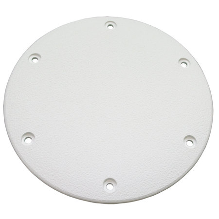 T-H MARINE T-H Marine DSSDP-2-2-DP Designer Series Screw Down Deck Plate - 8", White DSSDP-2-2-DP